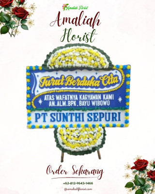 Papan Bunga Duka di Panyanggar