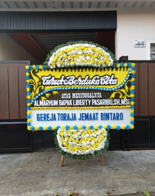 Papan Bunga Duka di Panyanggar