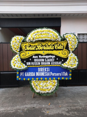 Papan Bunga Duka di Panyanggar