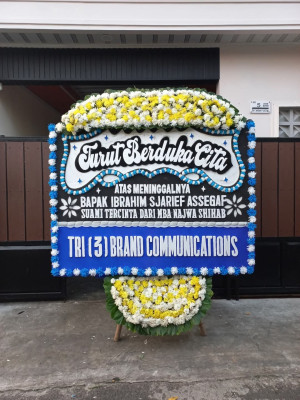 Papan Bunga Duka di Panyanggar